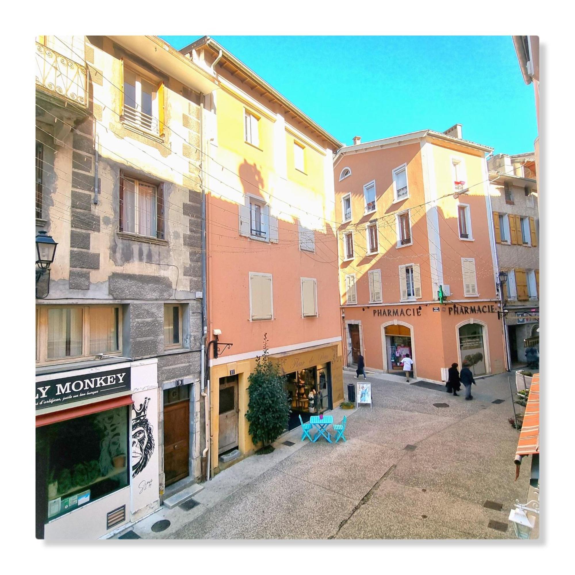 Coeur De Ville, T2, Rue Pietonne, Digne Les Bains 外观 照片
